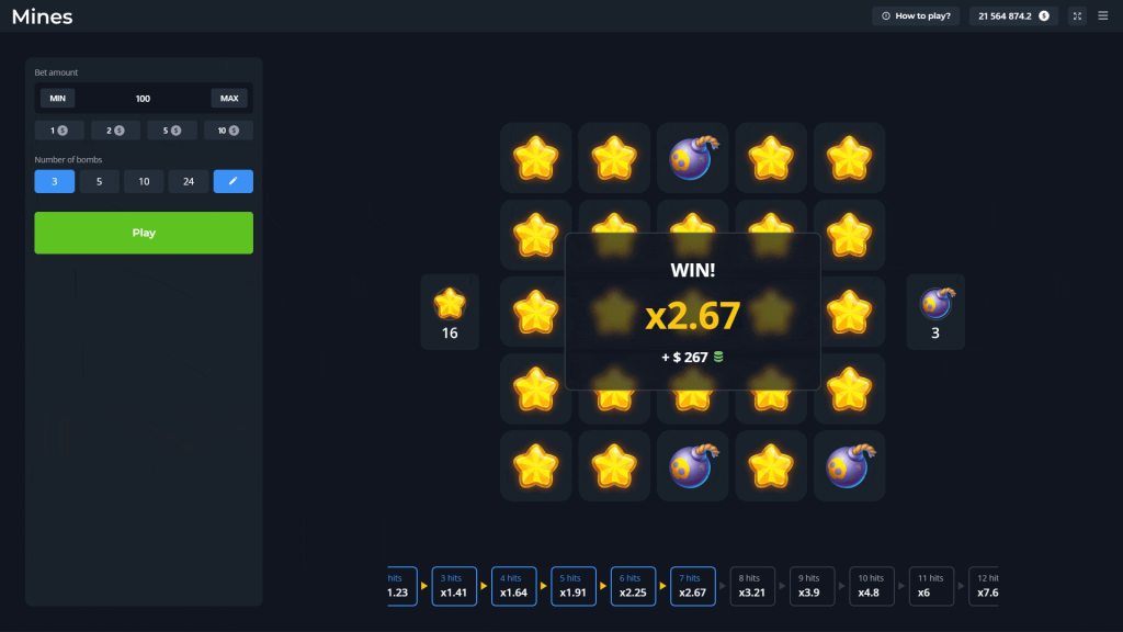 Lucky Mines App