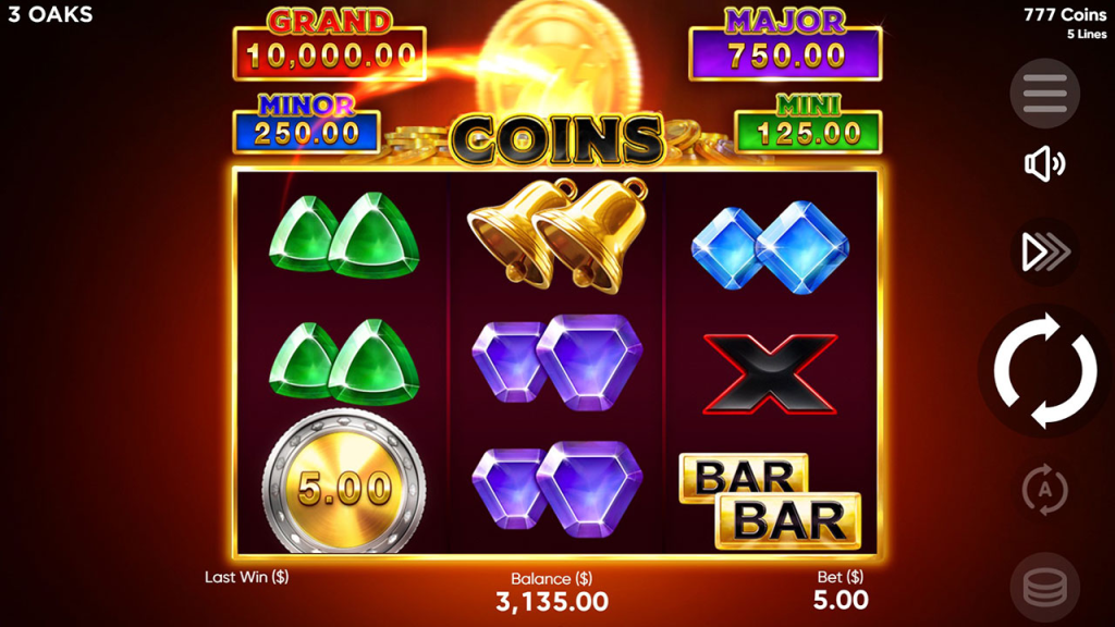 3 Coin Volcanoes Demo